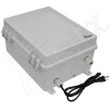 Altelix WiFi Enclosure for Amazon eero® 6 and eero® 6 Extender with 120VAC Outlet and Power Cord
