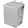 Altelix 12x9x9 Polycarbonate + ABS NEMA 4X RF Transparent Outdoor WiFi Enclosure with 120 VAC Outlets & Power Cord