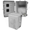 Altelix 12x9x9 Polycarbonate + ABS Vented Enclosure with Aluminum Equipment Mounting Plate