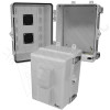 Altelix 12x9x9 Polycarbonate + ABS Vented Enclosure with Aluminum Equipment Mounting Plate