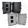 Altelix 14x11x7 Polycarbonate + ABS Vented RF Transparent Outdoor WiFi Enclosure