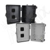 Altelix 12x9x7 Polycarbonate + ABS Vented RF Transparent Outdoor WiFi Enclosure