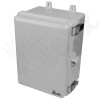 Altelix 12x9x7 Polycarbonate + ABS NEMA 4X Enclosure with Aluminum Equipment Mounting Plate