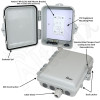 Altelix Weatherproof NEMA 4X Enclosure for Navien® NR-20DU and NR-21DU Remote Controller