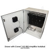 Altelix Weatherproof Fan Cooled Fiberglass Enclosure for Crown® Power Amplifiers