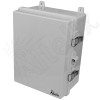 Altelix 14x11x7 Polycarbonate + ABS NEMA 4X DIN Rail Enclosure with 120 VAC Outlets & Power Cord