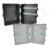 Altelix 17x14x9 Polycarbonate + ABS NEMA 4X DIN Rail Enclosure