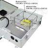 Altelix Weatherproof Audio Video Enclosure with Universal Equipment Mounting and 120 VAC Outlets