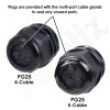 Altelix Waterproof Cable Glands - PG16 and PG25
