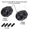Altelix Waterproof Cable Glands - PG16 and PG25