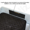 Mirror Provides Visibility to Controls and Indicator Lights