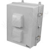 Altelix Fan Cooled Weatherproof Starlink® Gen 3 Enclosure with 120 VAC Outlets and Power Cord