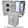 Altelix Fan Cooled Weatherproof Starlink® Gen 3 Enclosure with 120 VAC Outlets and Power Cord
