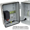 DIN Rail Mountable Touch-Safe Heater Kit - 50W or 100W with Thermostat and Power Cord