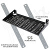 Altelix 14x6 Inch Steel Utility Shelf  and Mounting Bracket Kit for NS161608 Series Enclosures