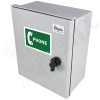 Altelix 12x10x6 Fiberglass Outdoor Weatherproof NEMA 4X Phone Call Box with Emergency Phone or Service Phone Label