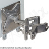Tilt Bracket Small Diameter Pole Mount Configuration