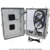 Altelix Weatherproof Starlink® Gen 3 Pro Enclosure with with Cooling Fan and 120 VAC Outlets