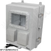 Altelix Fan Cooled Windowed 120VAC Enclosure - 17x14x9 Polycarbonate + ABS NEMA Enclosure with Window, Cooling Fan, 120 VAC Outlets & Power Cord
