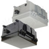 Altelix Ceiling Mount PoE Powered Enclosure - 14x11x7 Polycarbonate + ABS with DC Cooling Fans & 2-Port PoE Power Splitter