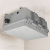 Altelix Ceiling Mount PoE Powered Enclosure - 17x14x7 Polycarbonate + ABS with DC Cooling Fans & 2-Port PoE Power Splitter