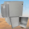 Altelix 32x24x16 Steel Weatherproof NEMA 4X Enclosure with Dual Cooling Fans, 120 VAC Outlets and Power Cord Altelix 32x24x16 Steel Weatherproof NEMA 4X Enclosure with Dual Cooling Fans, 120 VAC Outlets and Power Cord