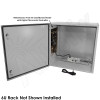 Altelix Air Conditioned Enclosure with Heat and 6U Equipment Rack - 24x24x16 Steel Weatherproof NEMA 4X Rated with 120VAC Power Outlets Altelix Air Conditioned Enclosure with Heat and 6U Equipment Rack - 24x24x16 Steel Weatherproof NEMA 4X Rated with 120VAC Power Outlets