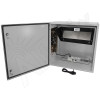 Altelix Air Conditioned Enclosure with Heat and 4U Vertical Equipment Rack - 24x24x16 Steel Weatherproof NEMA 4X Rated with 120VAC Power Outlets Altelix Air Conditioned Enclosure with Heat and 4U Vertical Equipment Rack - 24x24x16 Steel Weatherproof NEMA 4X Rated with 120VAC Power Outlets
