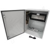 Altelix Air Conditioned Enclosure with Heat and Vertical 4U Equipment Rack - 32x24x16 Steel Weatherproof NEMA 4X Rated with 120VAC Power Outlets Altelix Air Conditioned Enclosure with Heat and Vertical 4U Equipment Rack - 32x24x16 Steel Weatherproof NEMA 4X Rated with 120VAC Power Outlets
