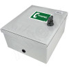 Altelix 12x10x6 Fiberglass Outdoor Weatherproof NEMA 4X Phone Call Box with Service Phone Label