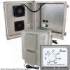 Altelix 14x12x8 Fiberglass Weatherproof Vented NEMA Enclosure with Adjustable Cooling Fan, 120 VAC Outlets & Power Cord