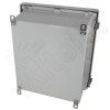 Altelix 14x12x6 Fiberglass Weatherproof Vented NEMA Enclosure with Adjustable Cooling Fan, 120 VAC Outlets & Power Cord