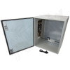 Altelix Air Conditioned Enclosure with Heat - 28x24x24 Steel Weatherproof NEMA 4X Enclosure with 120VAC Power Outlets