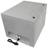 Altelix Air Conditioned Enclosure with Heat and 8U Equipment Rack - 28x24x24 Steel Weatherproof NEMA 4X Rated with 120VAC Power Outlets