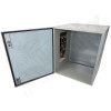 Altelix DC & Solar Powered Air Conditioned Enclosure with Heat - 28x24x24 Steel Weatherproof NEMA 4X Rated, 12VDC, 24VDC, 48VDC