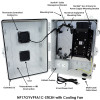 Altelix Heavy Duty Fan Cooled Weatherproof Starlink® Gen 3 Enclosure with 120 VAC Outlets and Power Cord