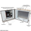 Altelix DC Powered Air Conditioned Enclosure - 16x20x12 Fiberglass Weatherproof NEMA 4X Rated, 12VDC, 24VDC, 48VDC
