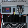Digital Thermostat Control Panel