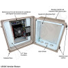 Altelix DC Powered Air Conditioned Enclosure - 14x12x8 Fiberglass Weatherproof NEMA 4X Rated,  12VDC, 24VDC, 48VDC