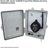 Weatherproof Enclosure for Jandy® AQWHR18 AquaPalm Wireless Receiver R0686300 and iQ20-A/iQ30-A Web-Connect Devices