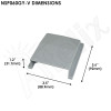 ABS Vent / Fan Shroud Kits -  for 60mm, 80mm and 120mm Fans