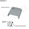 ABS Vent / Fan Shroud Kits -  for 60mm, 80mm and 120mm Fans