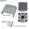 Polycarbonate Vent / Fan Shroud Kits -  for 60mm, 80mm and 120mm Fans