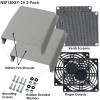 Polycarbonate Vent / Fan Shroud Kits -  for 60mm, 80mm and 120mm Fans