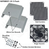 Polycarbonate Vent / Fan Shroud Kits -  for 60mm, 80mm and 120mm Fans
