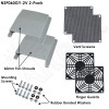Polycarbonate Vent / Fan Shroud Kits -  for 60mm, 80mm and 120mm Fans