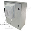 Altelix DC & Solar Powered Air Conditioned Enclosure - 24x20x9 Fiberglass FRP Weatherproof NEMA 4X Rated, 12VDC, 24VDC, 48VDC