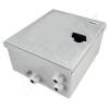Altelix 12x10x6 NEMA 4X Fiberglass Weatherproof Enclosure with Equipment Mounting Plate & 120 VAC Outlets