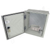 Altelix 12x10x6 NEMA 4X Fiberglass Weatherproof Enclosure with Equipment Mounting Plate & 120 VAC Outlets