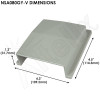 Aluminum Vent / Fan Shroud Kits -  for 60mm, 80mm & 120mm Fans